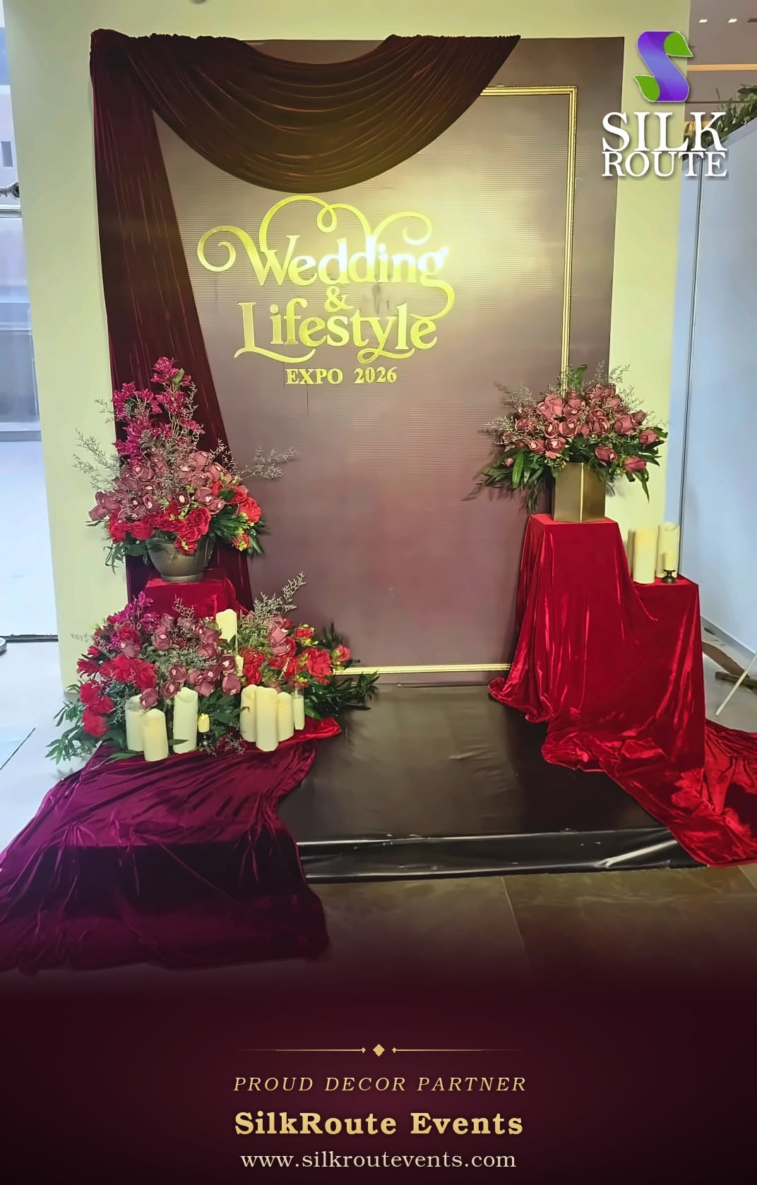 Velvet, roses and candlelit décor at the Wedding & Lifestyle Expo 2026